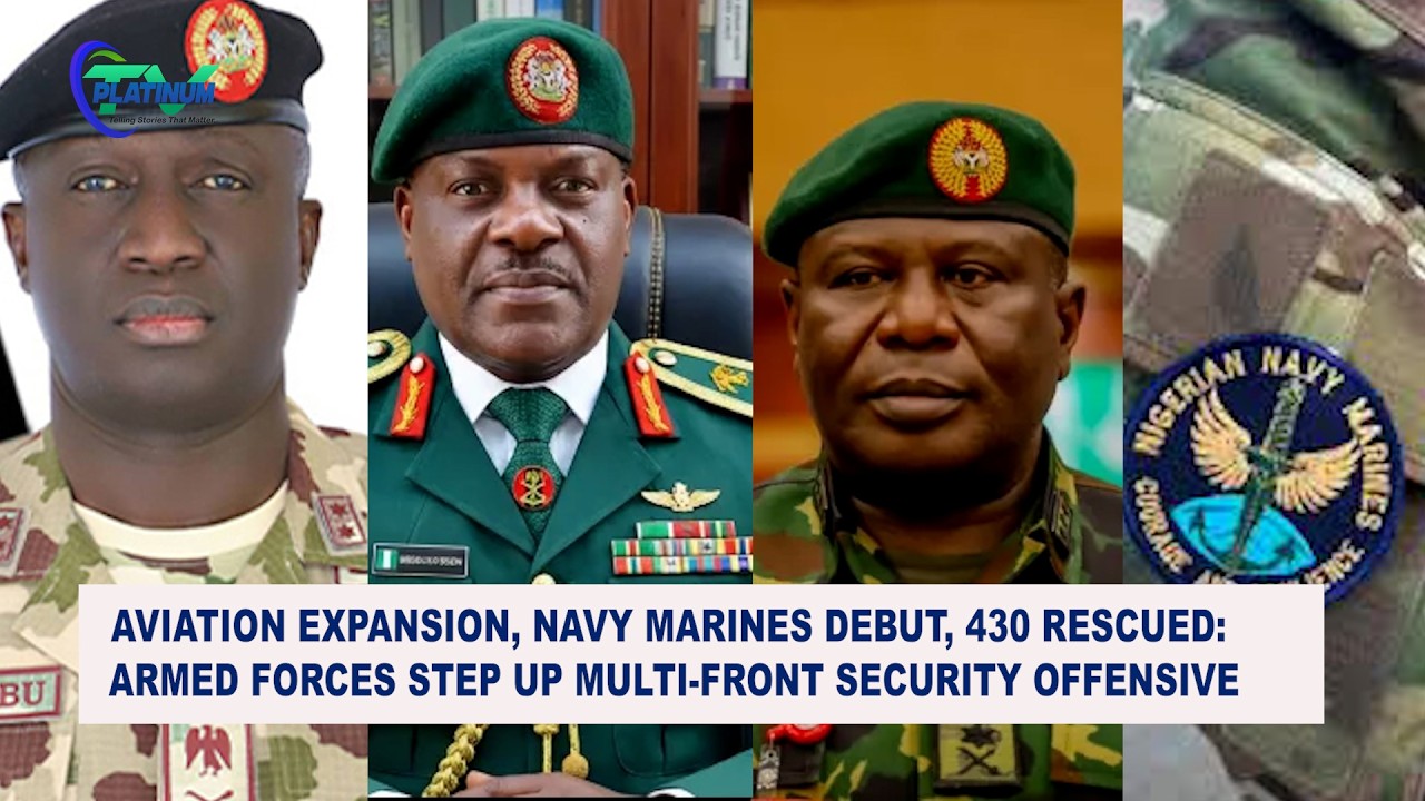 Aviation Expansion, Navy Marines, 430 Rescued: Armed Forces Step Up Multi-Front Security Offensive