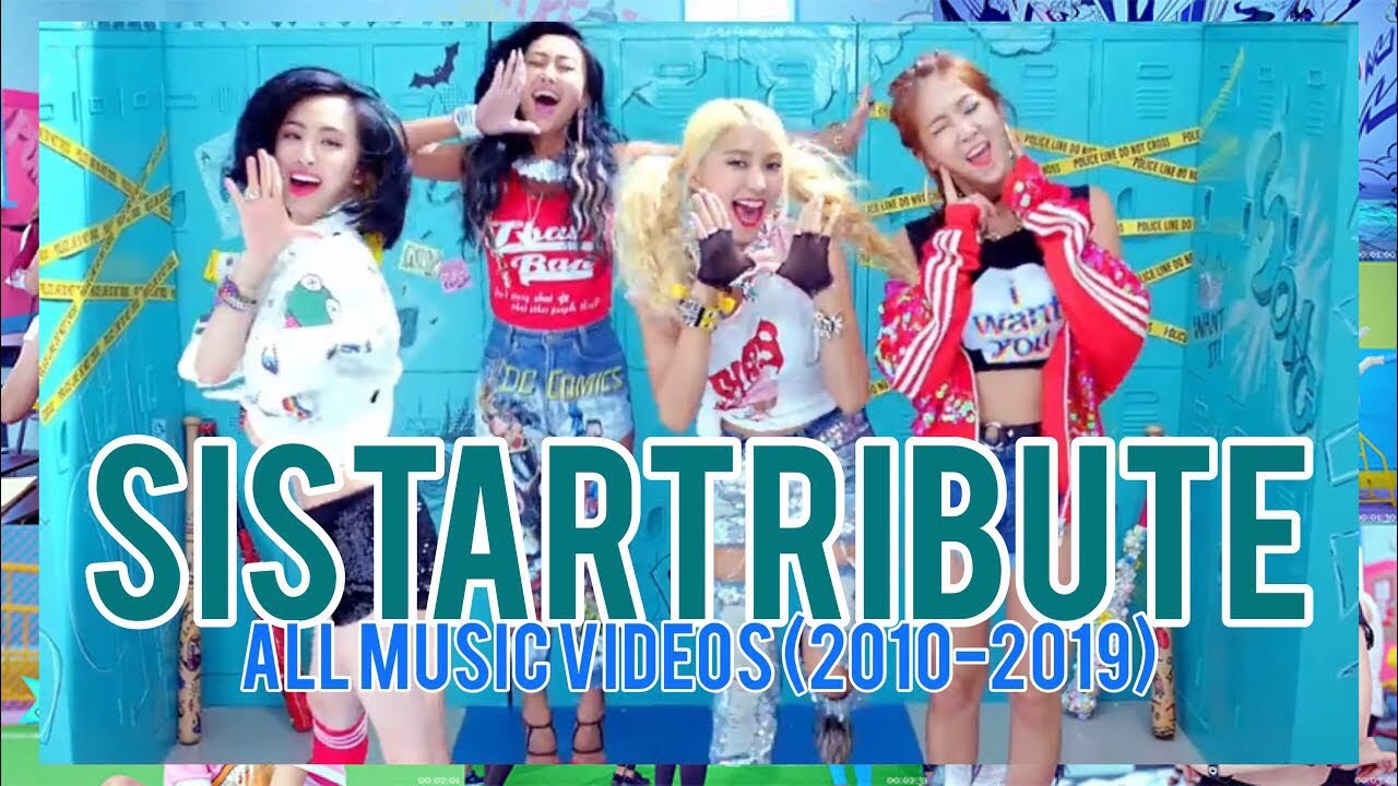 SISTAR (씨스타) - Music Evolution | 2010 - 2019