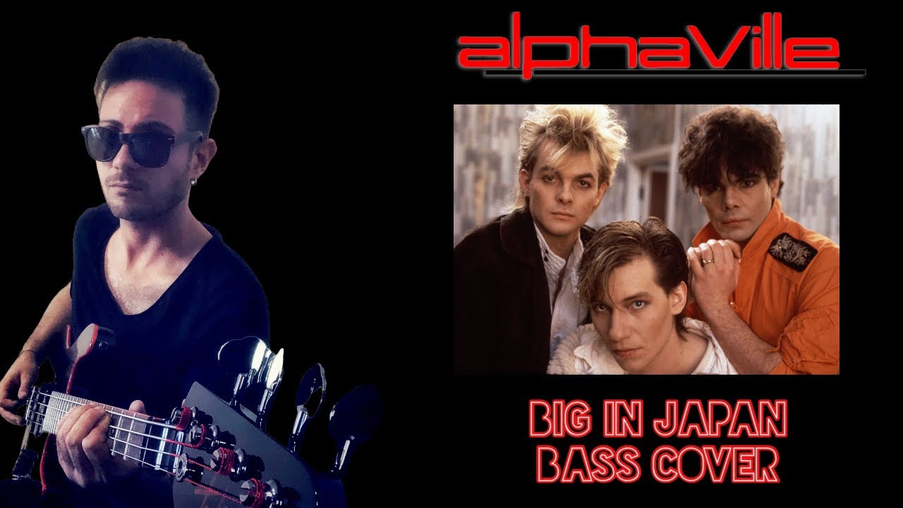 Alphaville - Big in Japan (bass cover with Harley Benton PB20 SBK)