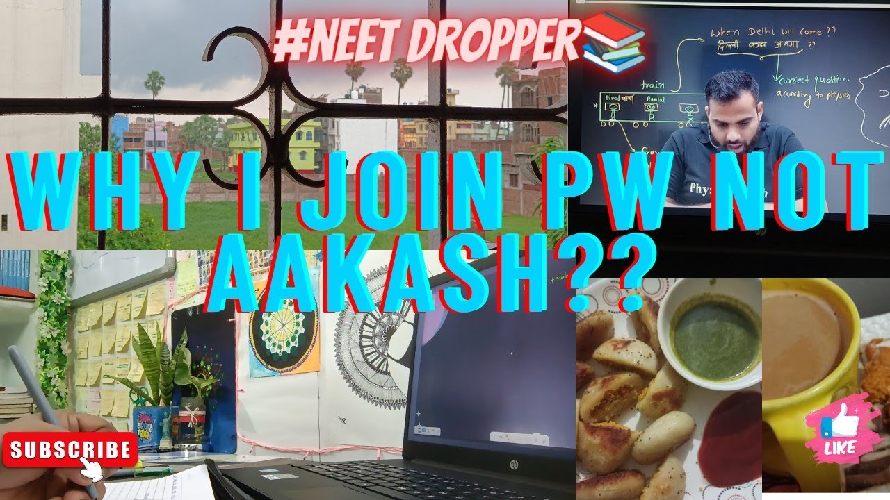 why I join PW not aakash ?? 😑| day in the life of a neet dropper📚#neet2023#PW#aakash#yakeen2023#neet