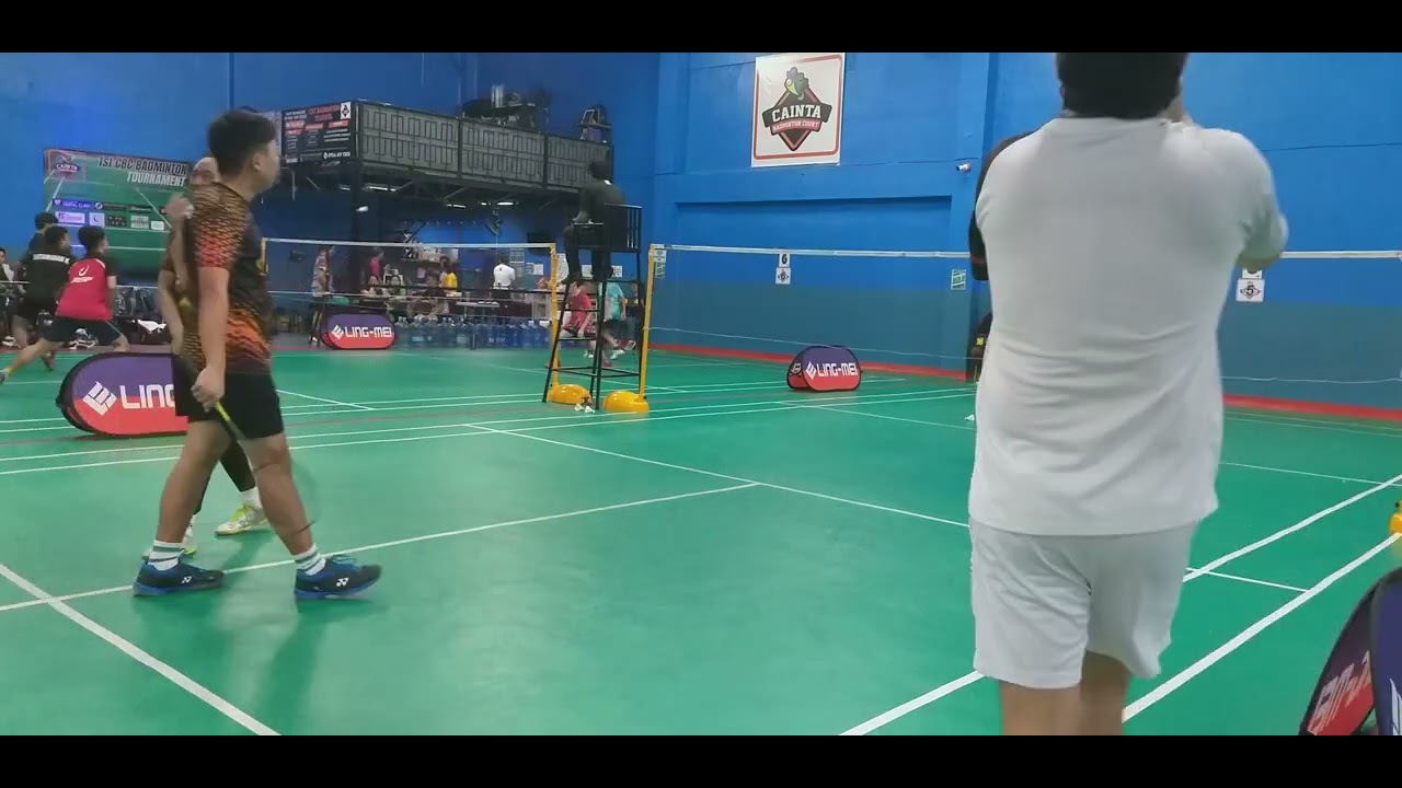 2023 1st CBC Badminton Tournament (Mens Level E) - 1st Game