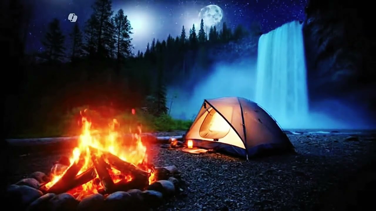 4K Relaxing Campfire ideal for deep sleep, relaxation, meditation and study