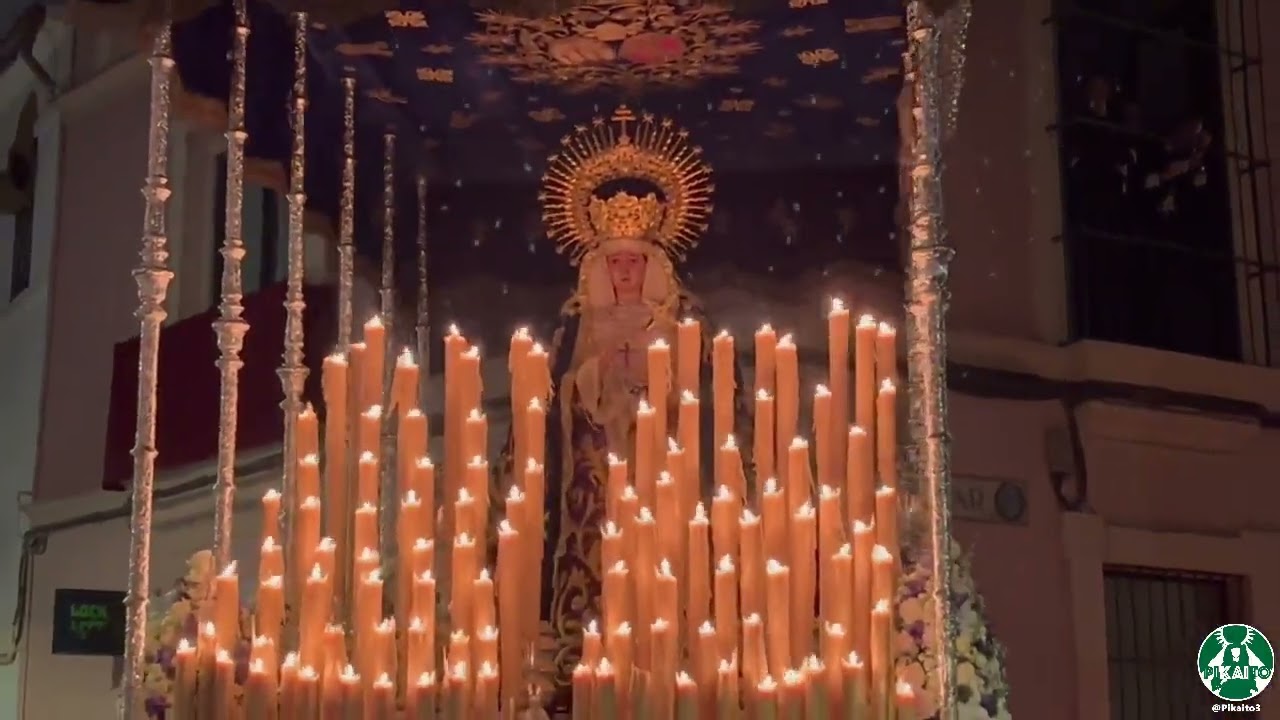 Virgen de Montserrat revirá Zaragoza 2025 | BM Maestro Tejera | Viernes Santo Sevilla 2025