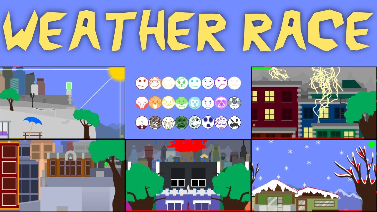 24 Marble Race Team Ep. 5 Weather Race