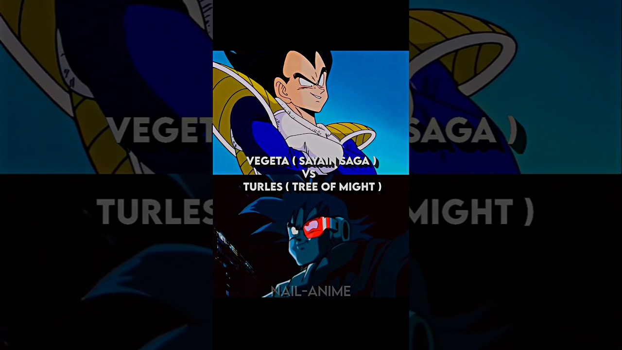 Vegeta vs Turles #dragonball #dbz #shorts