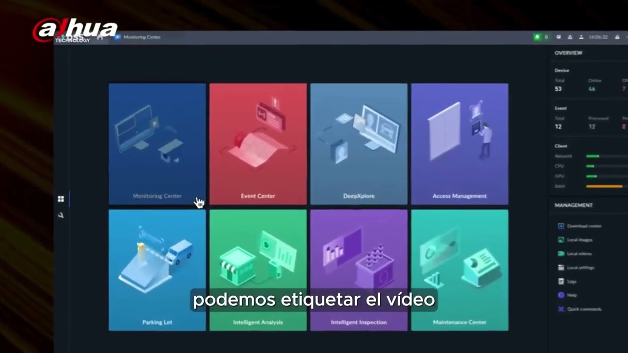 Novedades de la versión 8.6 del DSS de Dahua
