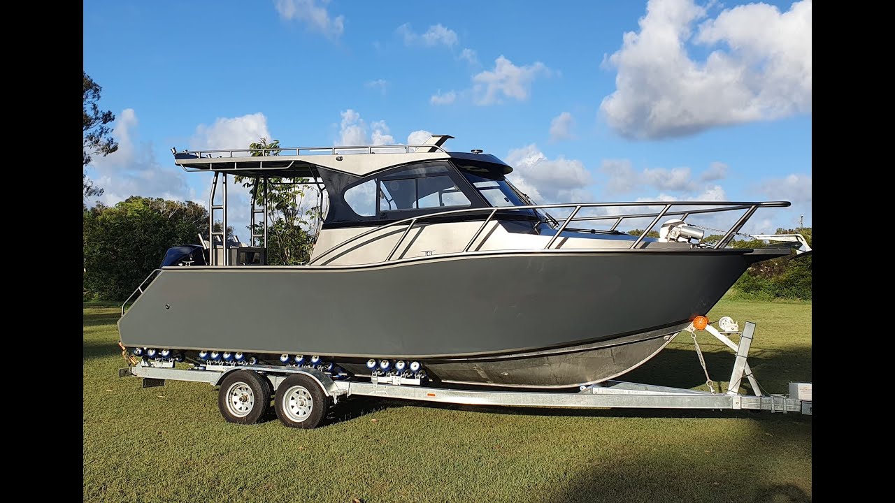 P750| Profisher 7.5m with Full close cabin Customize design Commercial Fishing use 3 Boat doors