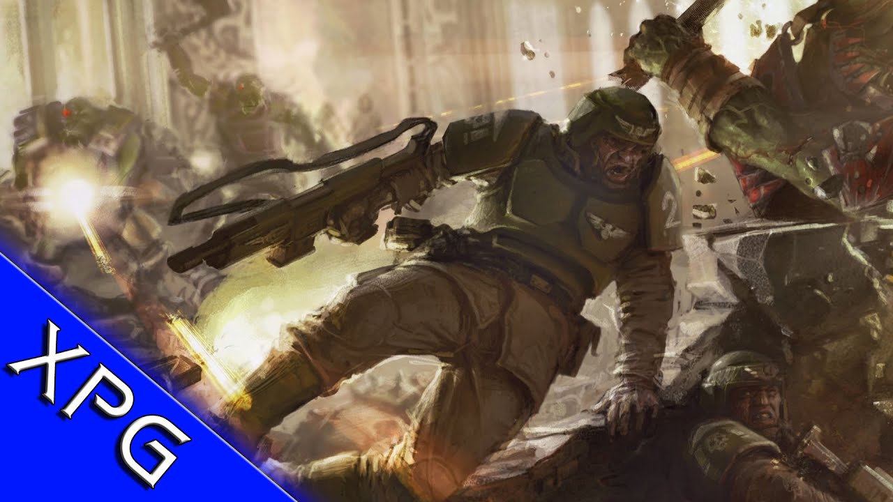Dawn of War Ultimate Apocalypse Mod! Imperial Guard Holds off the Green Tide!