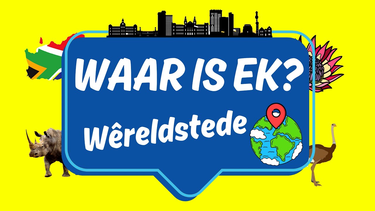Waar is ek? Wêreldstede | Vasvra in Afrikaans#afrikaans #quiz #vasvra