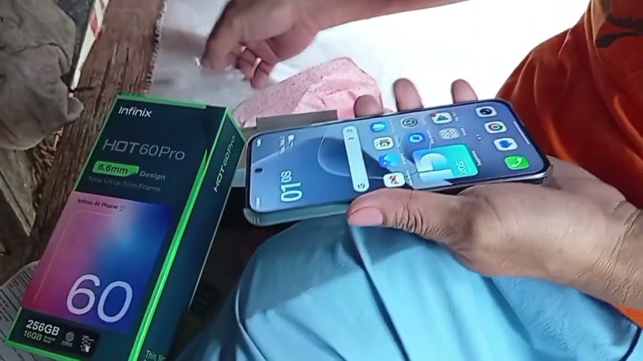 Infinix Hot60 Pro. (regalo) Ko Sa cameraman Ko.