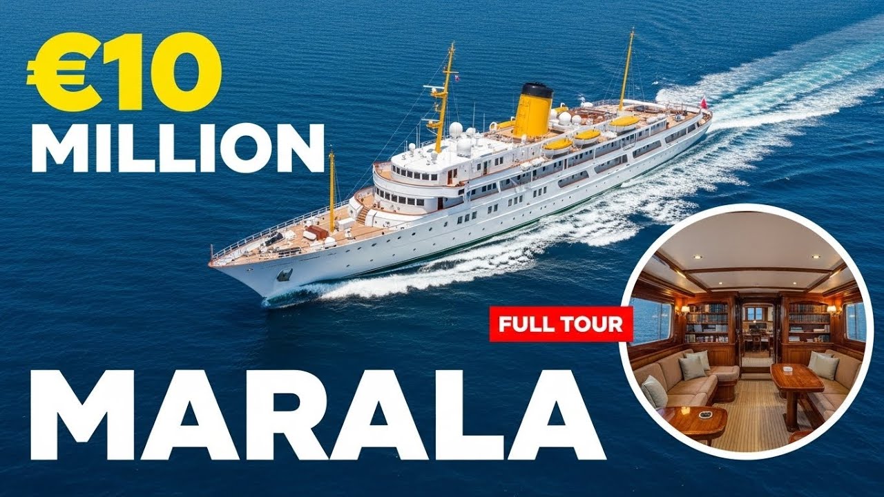 Inside MARALA — A 1931 Superyacht Built to Cross the World