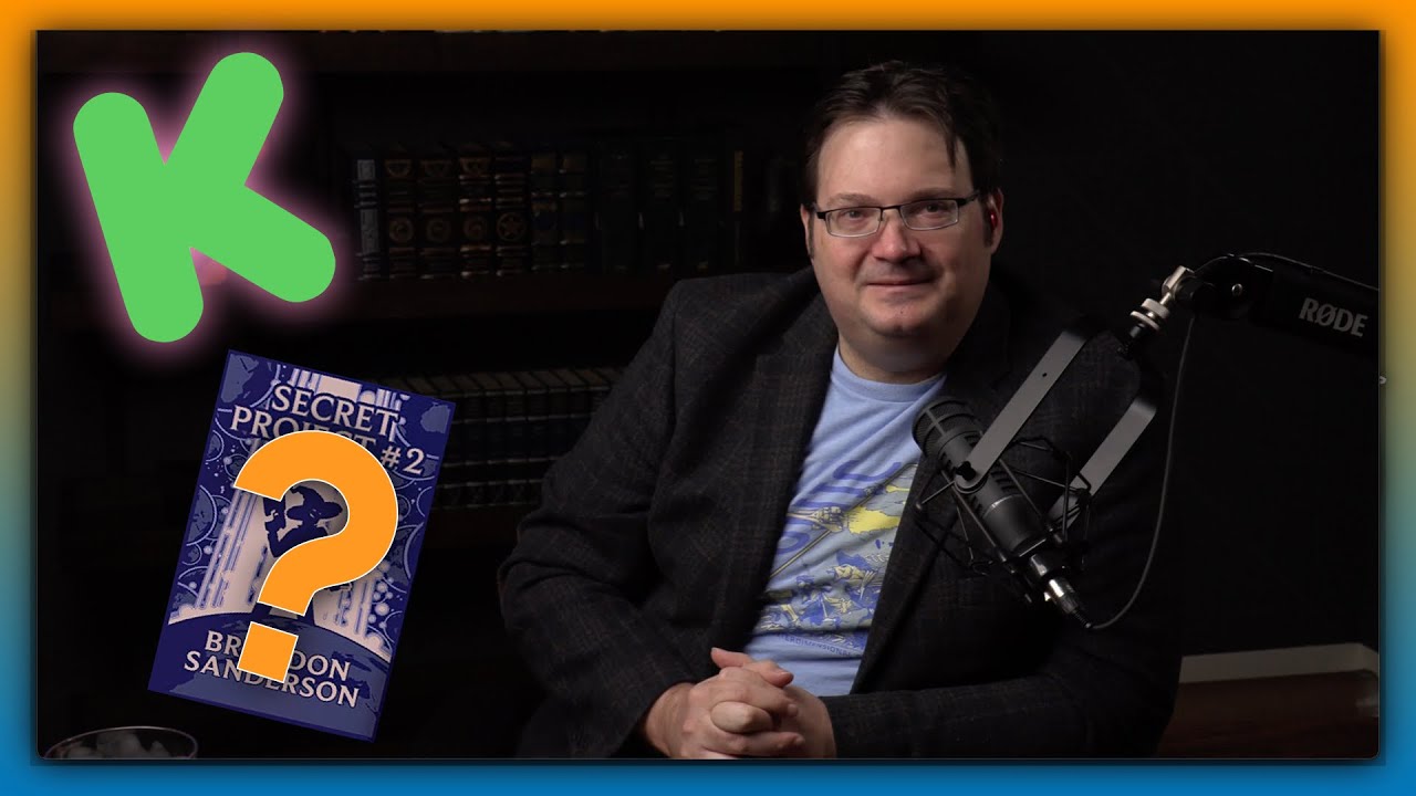 Brandon Sanderson Talks Kickstarter, Cosmere's Future, & MORE!
