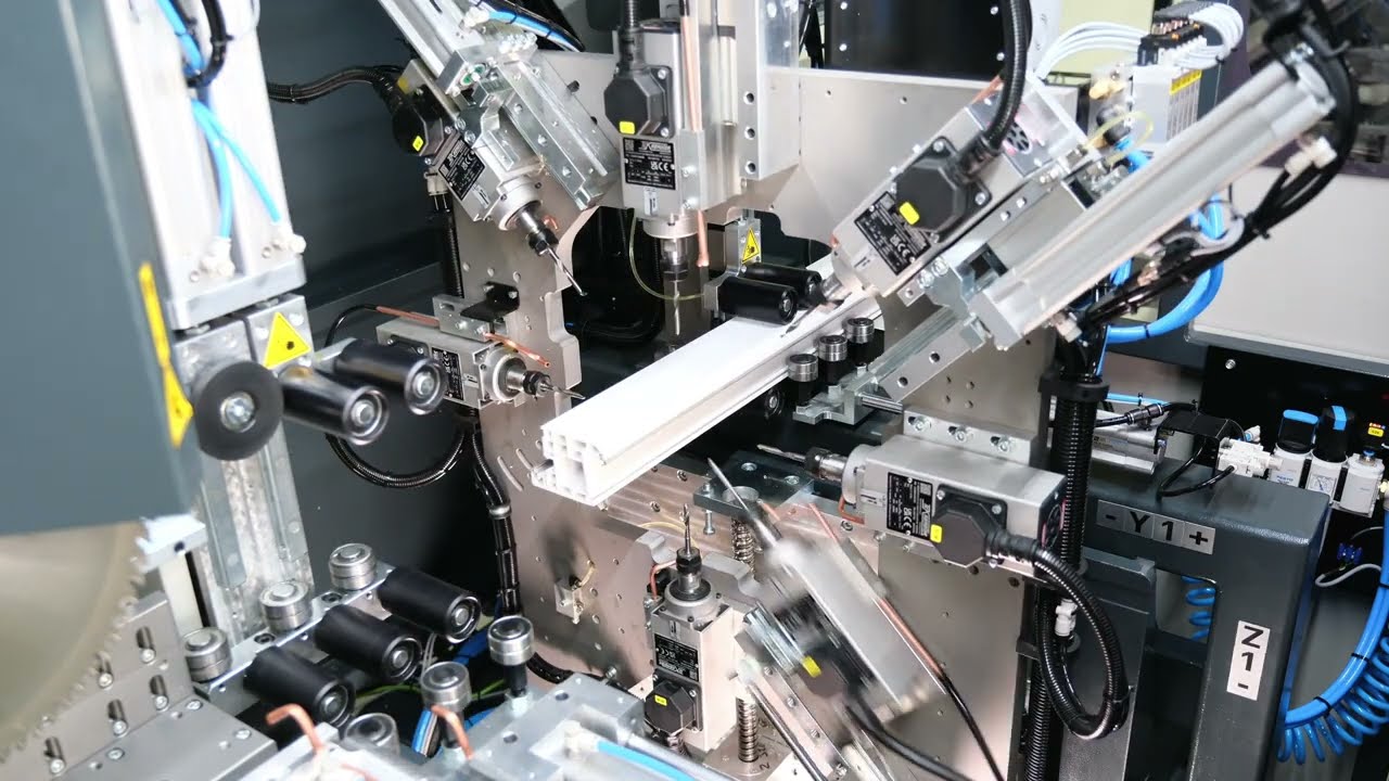 SMC 320 Profile Machining and Cutting Center for PVC - Schtec Machine