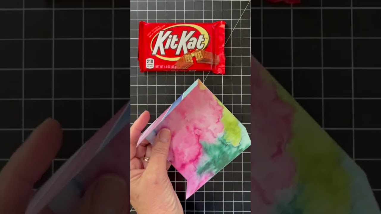 A Simple Kit Kat Wrap WOW Video Tutorial by Stampin' Pretty Mary Fish!