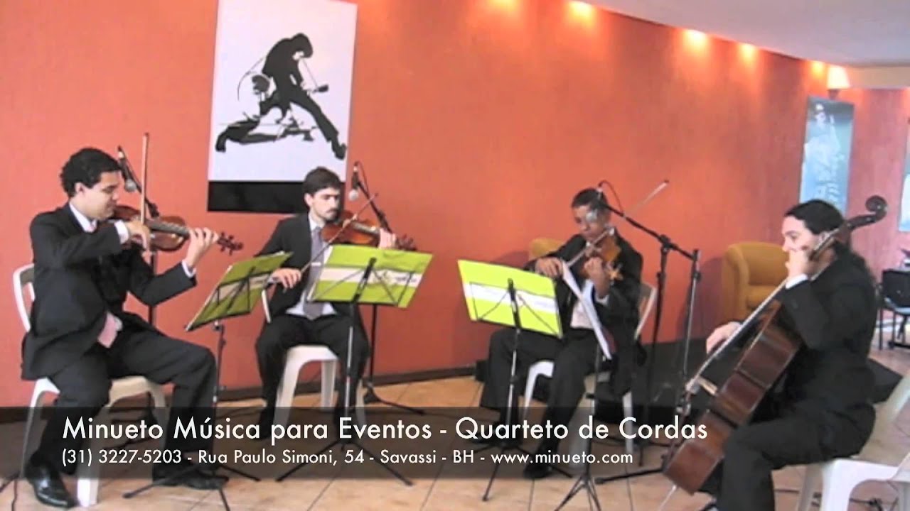 All of My Love - Quarteto de Cordas - Minueto M&uacute;sica para Casamento e Eventos - Belo Horizonte BH