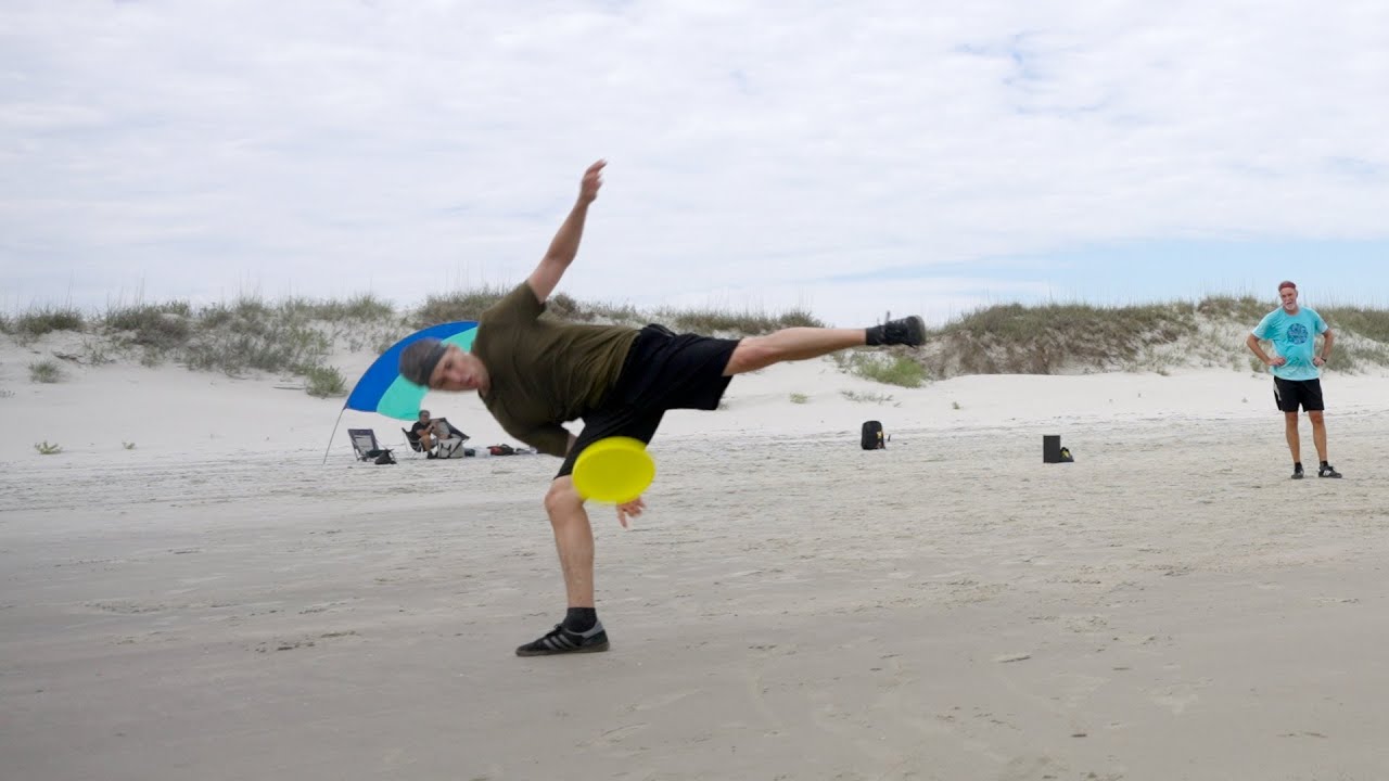 Freestyle Frisbee:  Sunset Beach with Jake Gauthier and James Wiseman (May 2025)