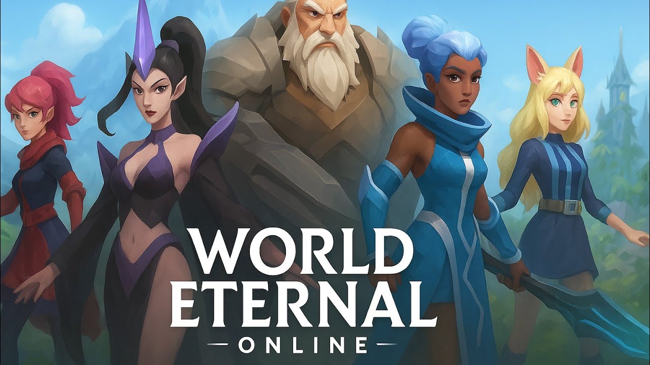 Conhecendo Esse Jogo Modo Campanha + Heróis - World Eternal Online Parte 1