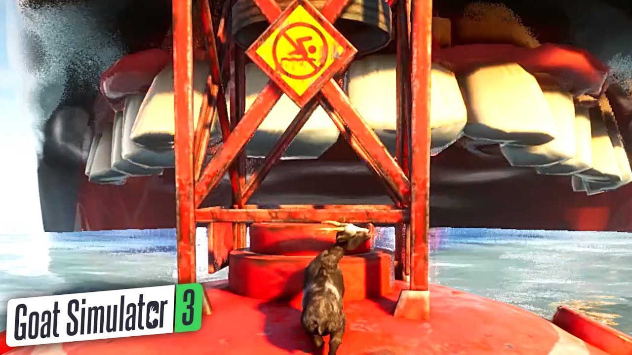 これが食物連鎖ですか…【Goat Simulator3】