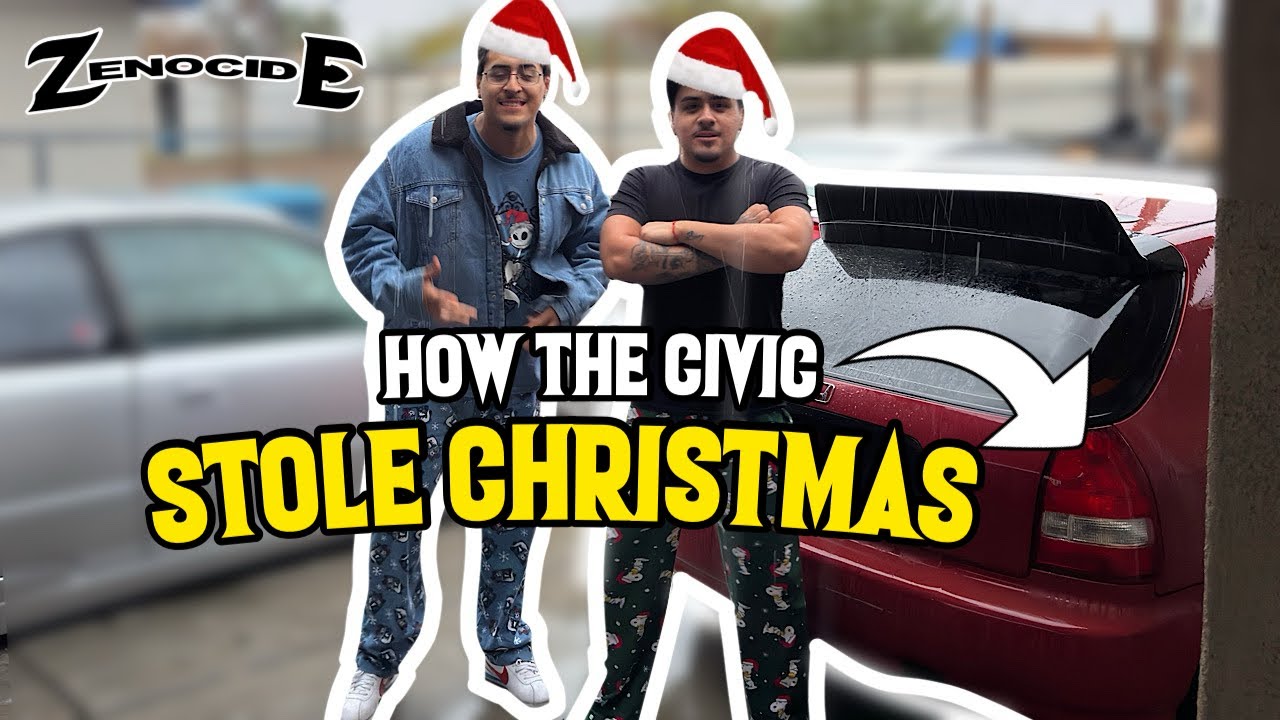 Мы потратили весь рождественский бюджет на эту сломанную Honda! | Переделка Honda Civic 1996 года 🎄