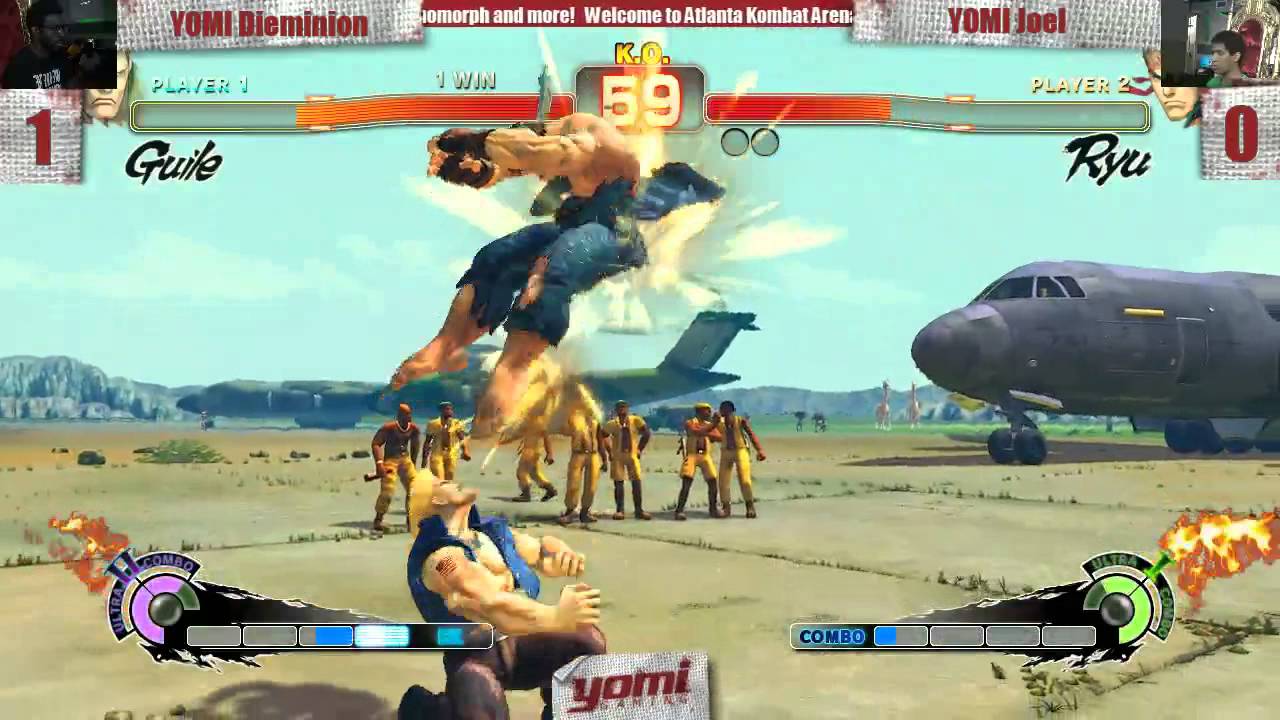 Yomi Gaming USF4 Kombat Tuesday Week 10 Winner's Final YOMI Joel vs YOMI Dieminion