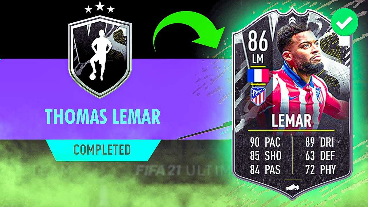 86 'SHOWDOWN' LEMAR SBC CHEAPEST SOLUTION - #FIFA21 86 Thomas Lemar Showdown SBC Cheapest Way