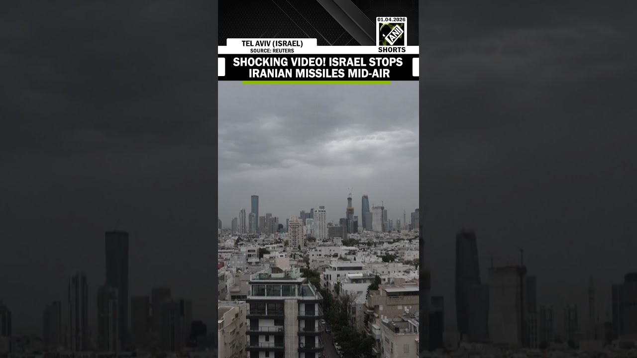 Iranian missile attack intercepted over Tel Aviv as sirens blare amid escalating West Asia conflict