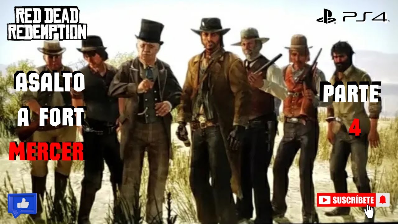RDR: Asalto a Fort Mercer: John Marston Intenta Atrapar a Bill Williamson!