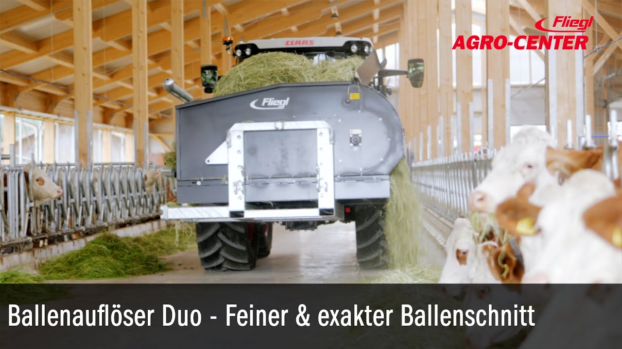 Измельчитель тюков Duo Fliegl