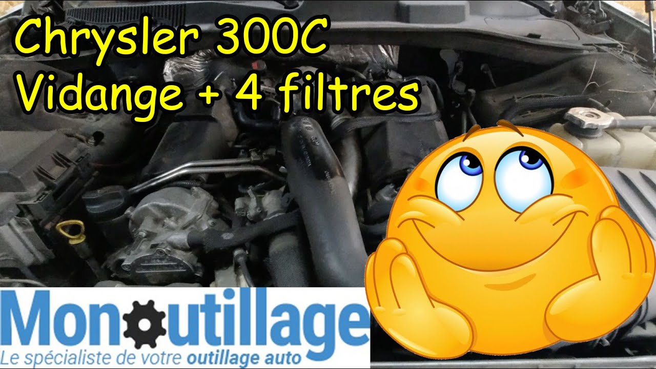 [COMENT FAIRE LA VIDANGE + 4 FILTRES CHRYSLER 300C CRD]