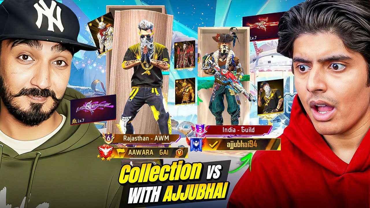 Collection Versus With Ajjubhai Total Gaming 😮 लेकिन Ajjubhai ने Galat Kar दिया 😭