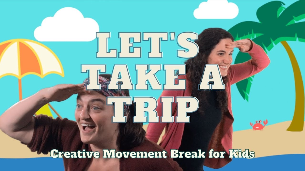 Let's Take a Trip to the Beach | Brain Break for Kids | Creative Movement Break