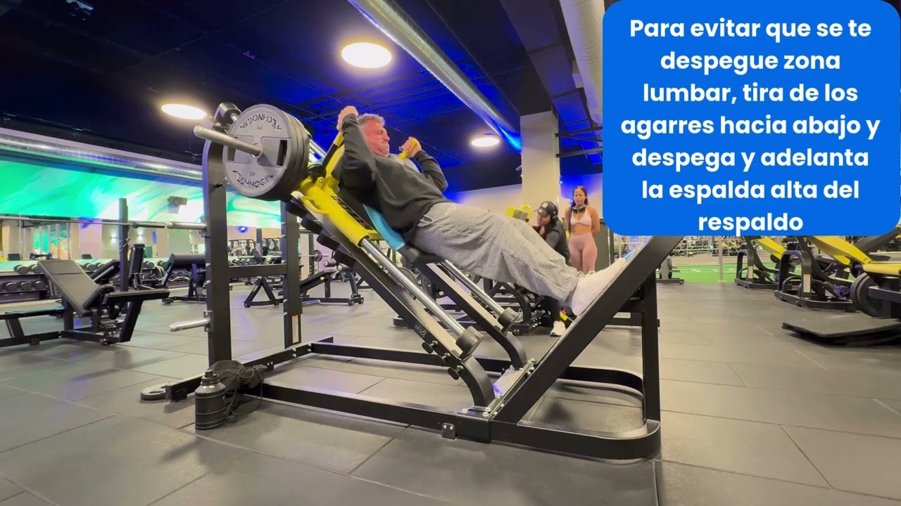 Sentadilla Hack, técnica, consejos y errores que debes evitar
