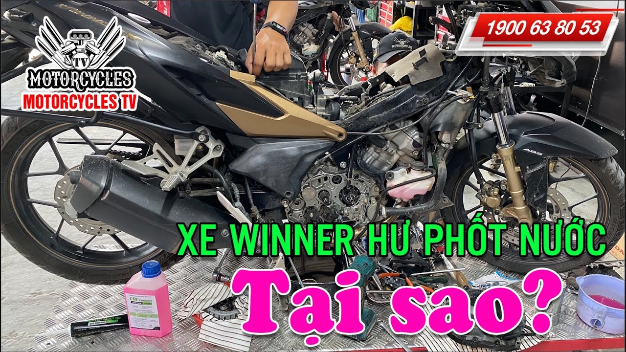Video 719: Dạy Sửa Xe Giải Thích Nguyên Nhân Tại Sao Winner Hay Hư Phốt Nước | Motorcycles TV