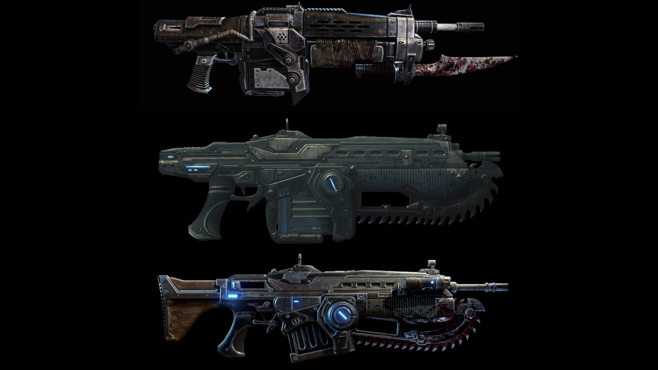 Iconic Amoury: MK2 Lancer Assault Rifle - Gears of War