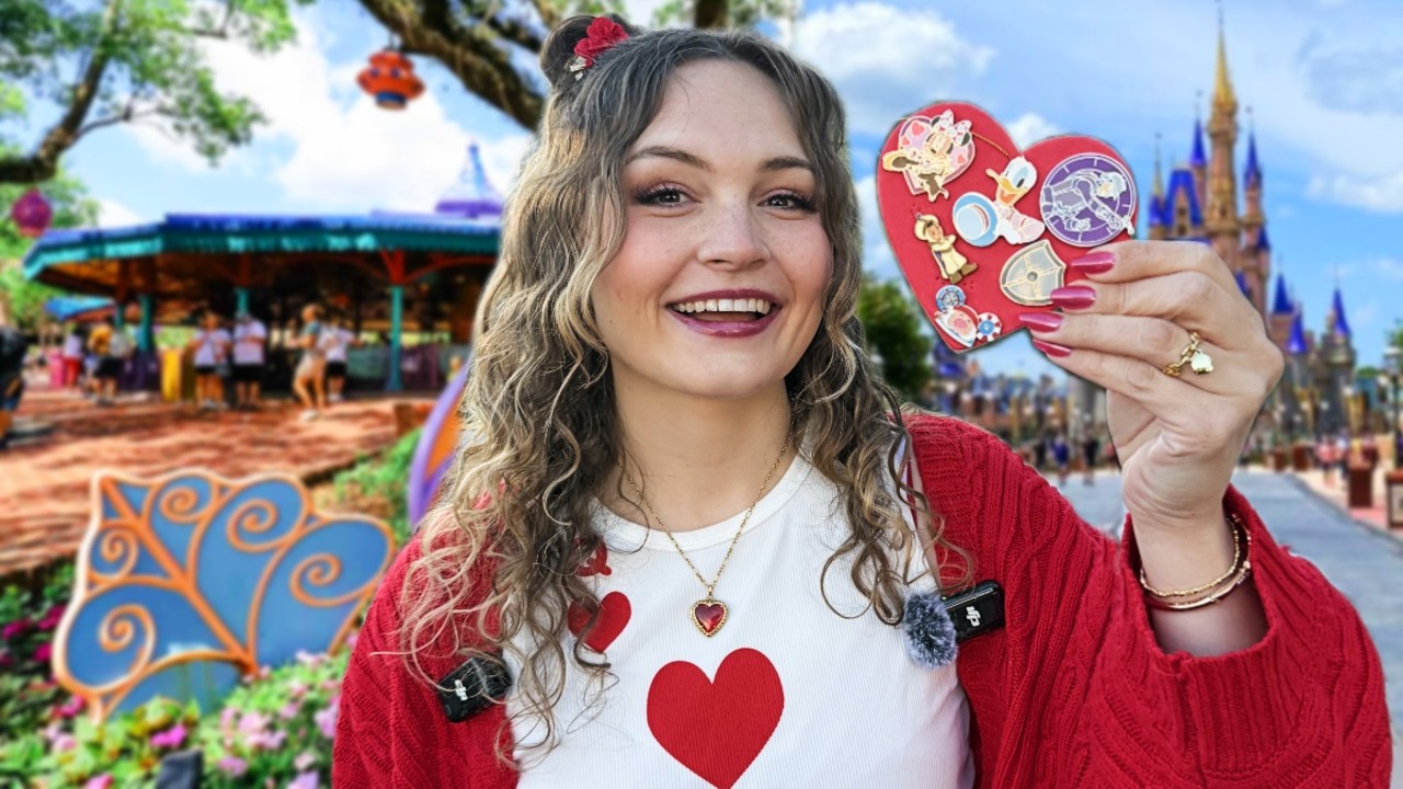 Обмен значками Disney в Magic Kingdom | Тематический день обмена значками по мотивам «Алисы в Стр...