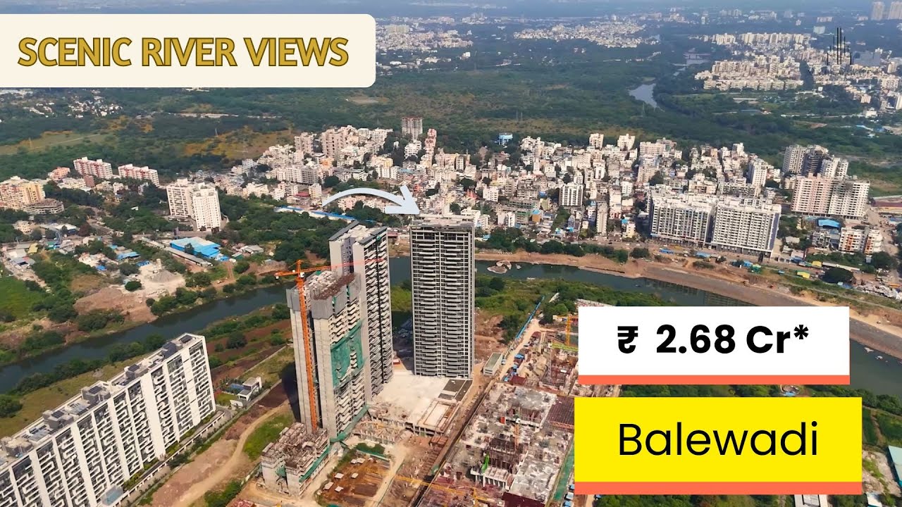 Balmoral Riverside Balewadi | Самое роскошное жилье на берегу реки в Пуне?
