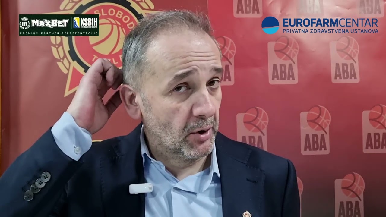 Marko Trbić nakon pobjede Slobode nad Leotarom 