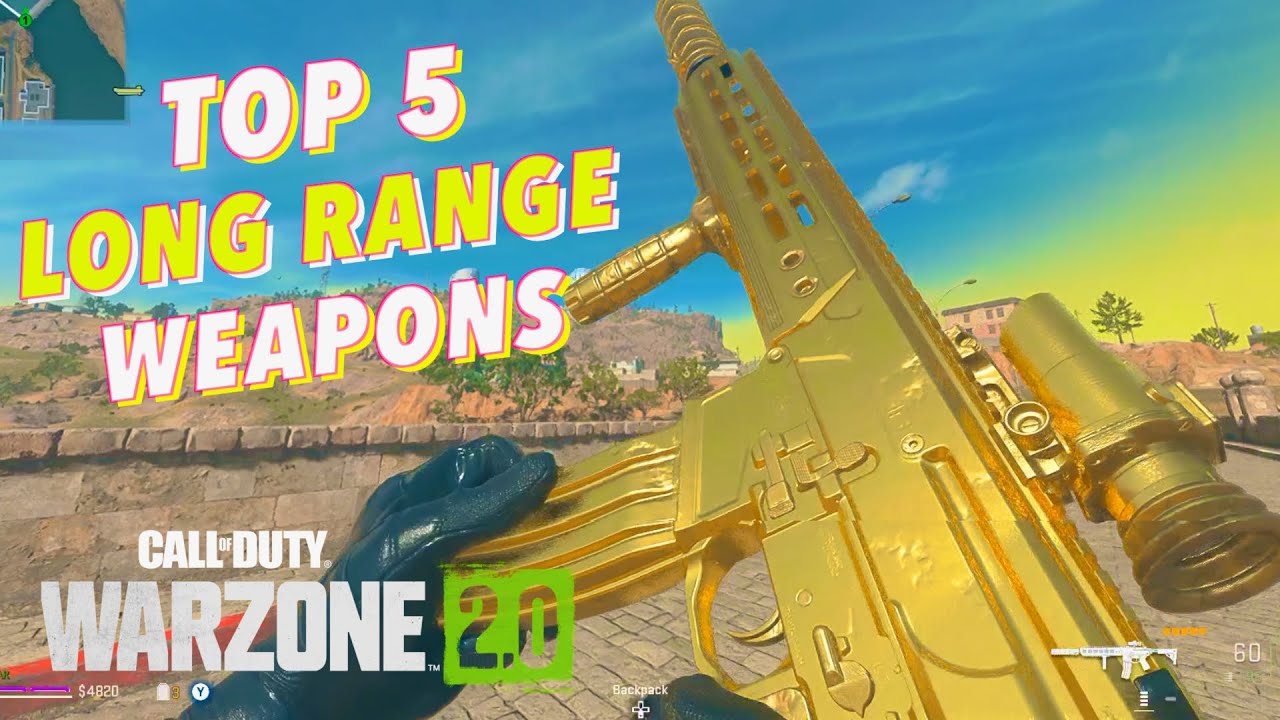 TOP 5 Long Range Weapons in Warzone 2 | BEST AR in Warzone 2