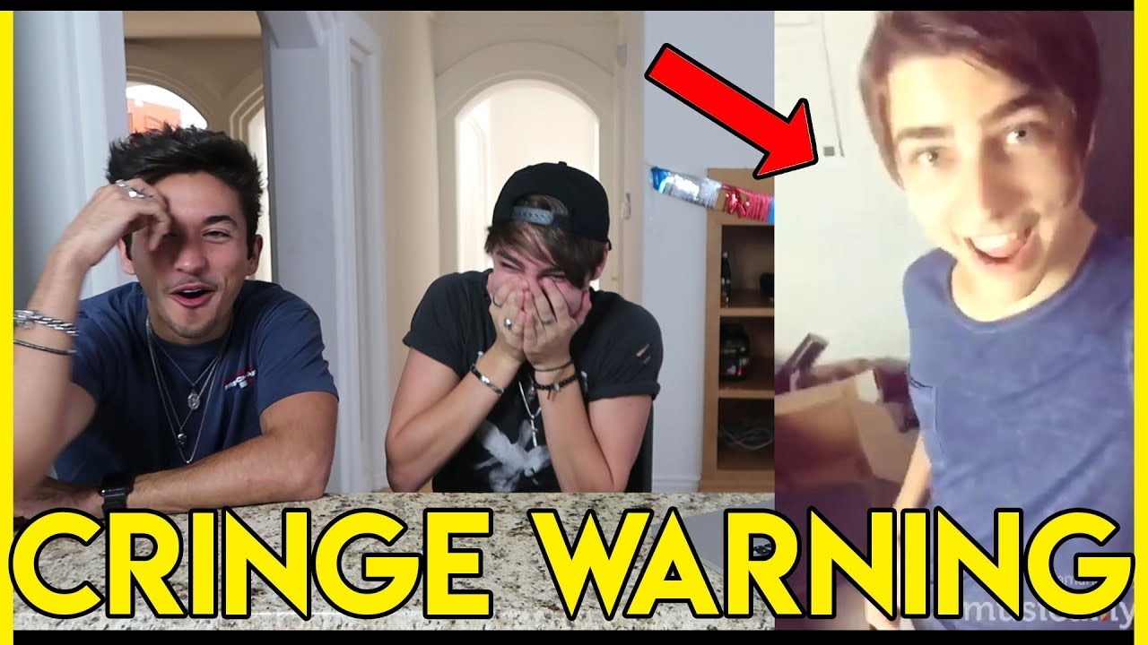 REACTING TO OUR FIRST MUSICAL.LYS!! **CRINGE WARNING** | Colby Brock