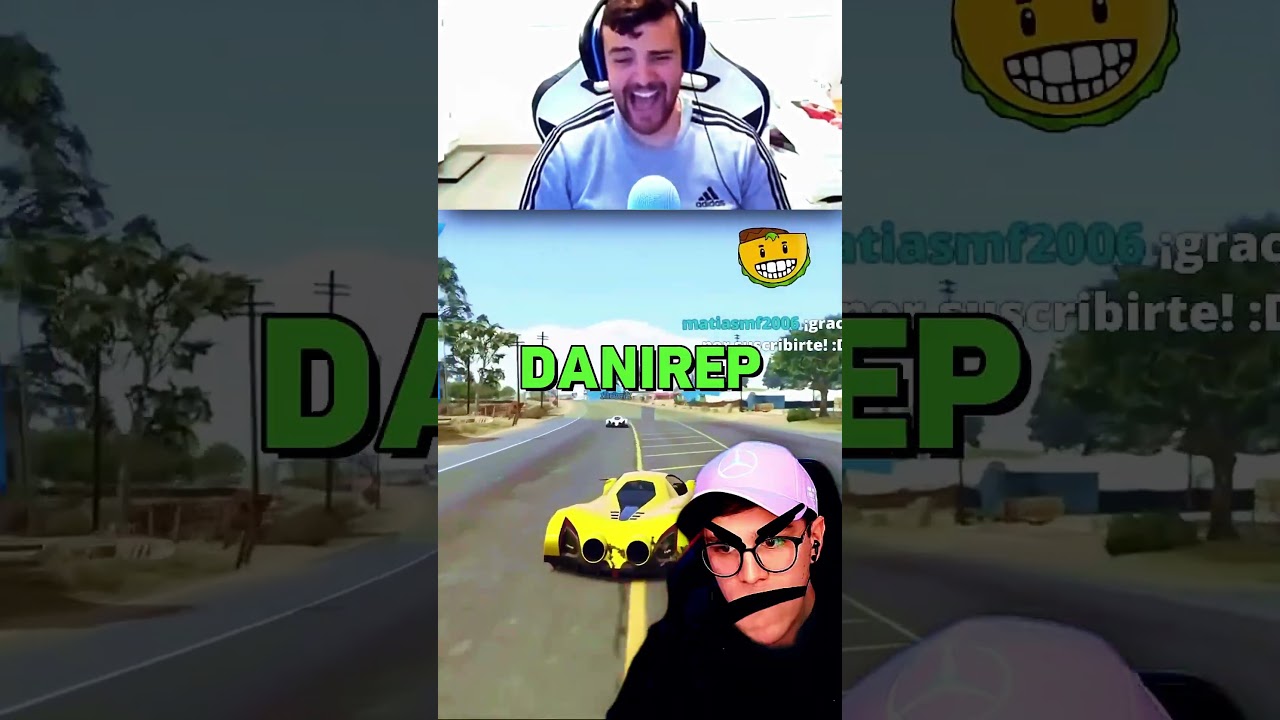 DANIREP VS JUANGUARNIZO ☠️ - #humor #finnelpro #gta5online #danirep #memes #edit #juansguarnizo
