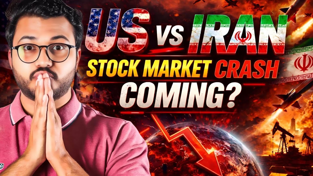 US vs Iran war | Israel and Iran war | stock market crash coming up? | Gold silver crude impact 