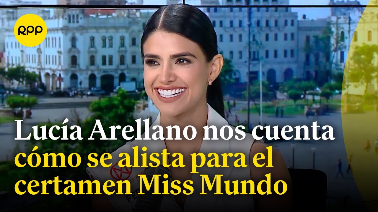 Lucía Arellano se alista para ir por la corona de Miss Mundo