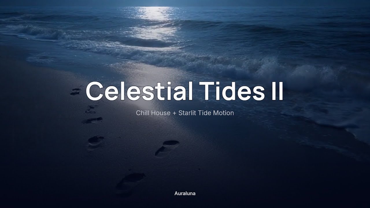 Celestial Tides II ✨｜Chill House + Starlit Tide Motion｜Late-Night Drives & Focus