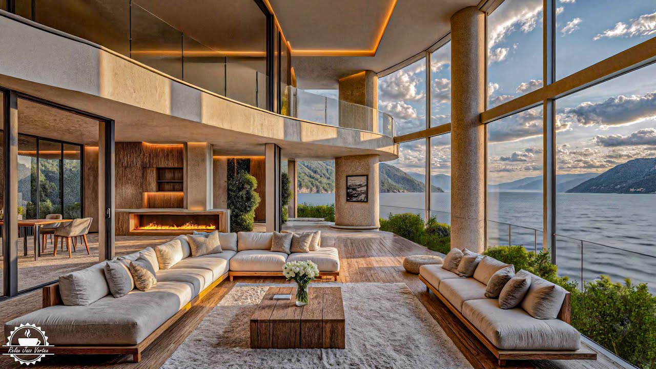 Summer Jazz In A Luxury Living Room Atmosphere - Sweet Jazz Background Music For A Positive Morning