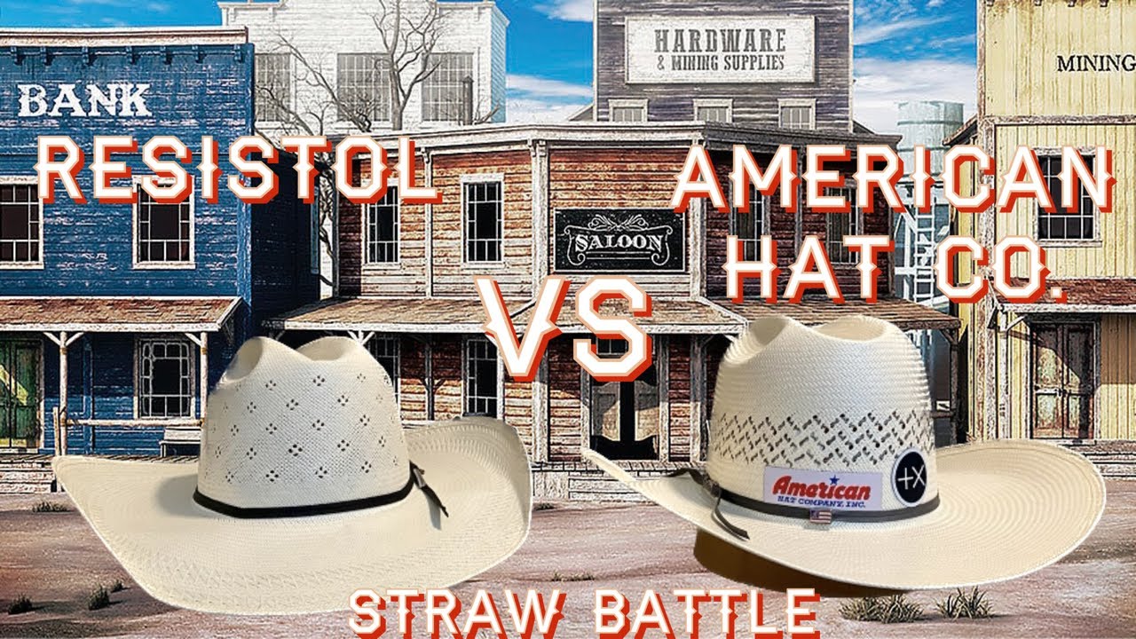 American hat co vs  Resistol straw
