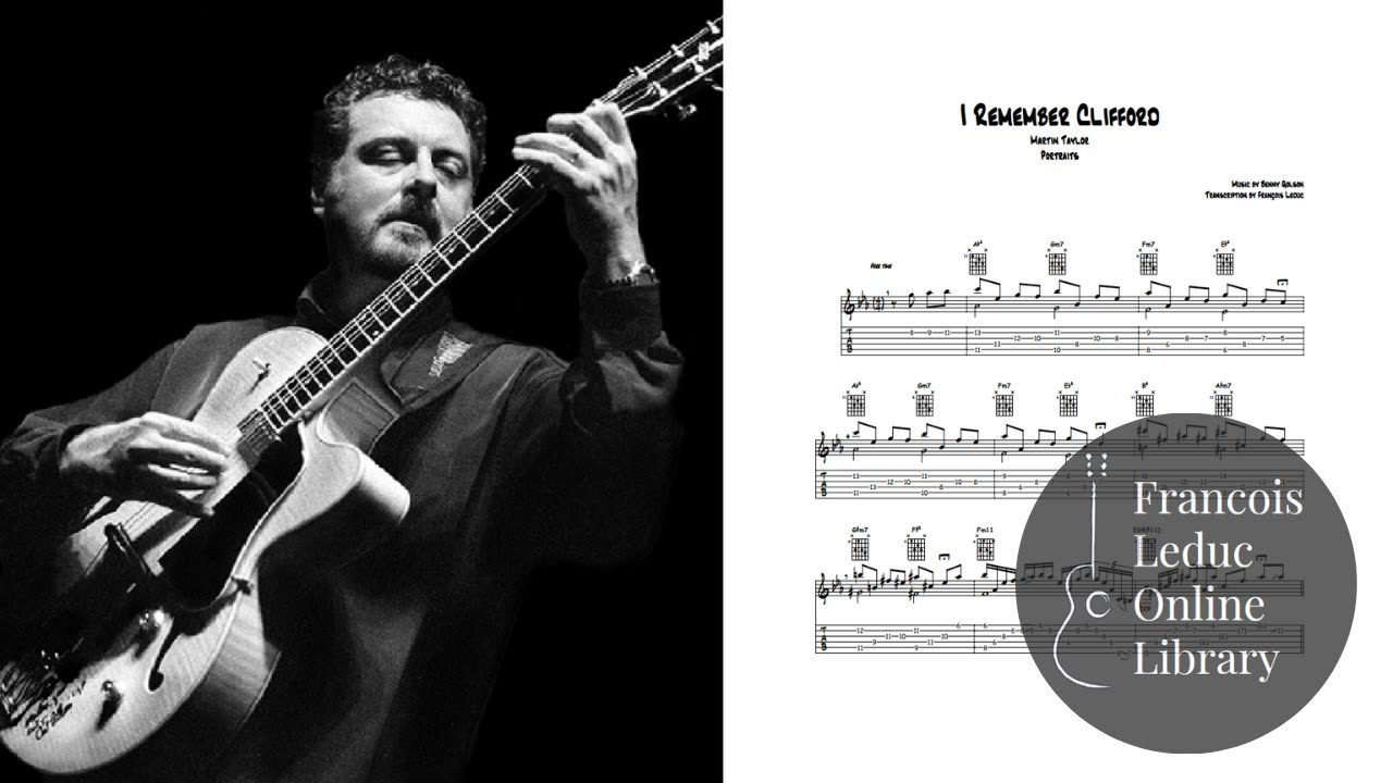 I Remember Clifford - Martin Taylor (Transcription)