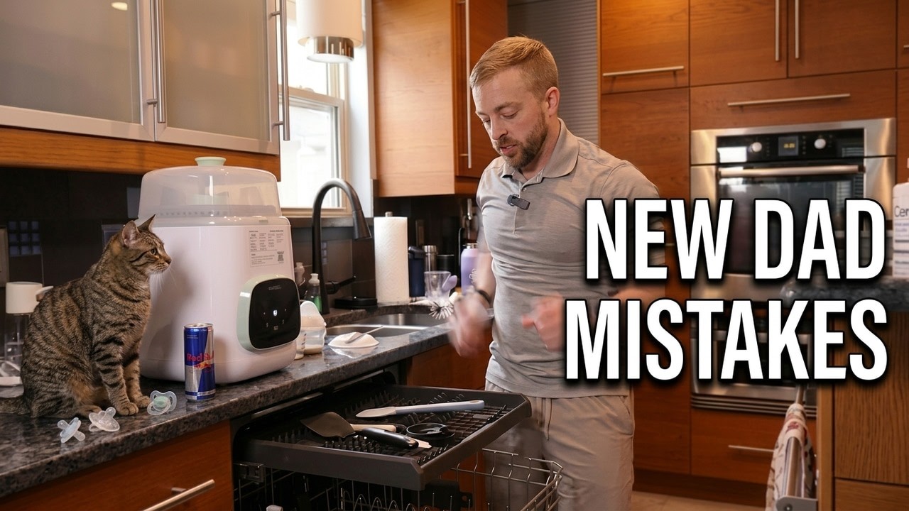 New dad mistakes I wish I knew earlier | dishes with dad #1sttimedadhd #adhd #dadlife