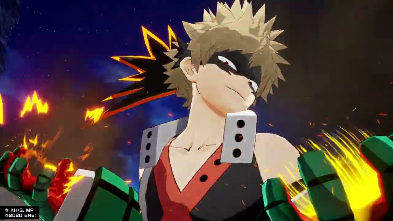 Bakugo vs Dabi My Hero One's Justice 2 4K