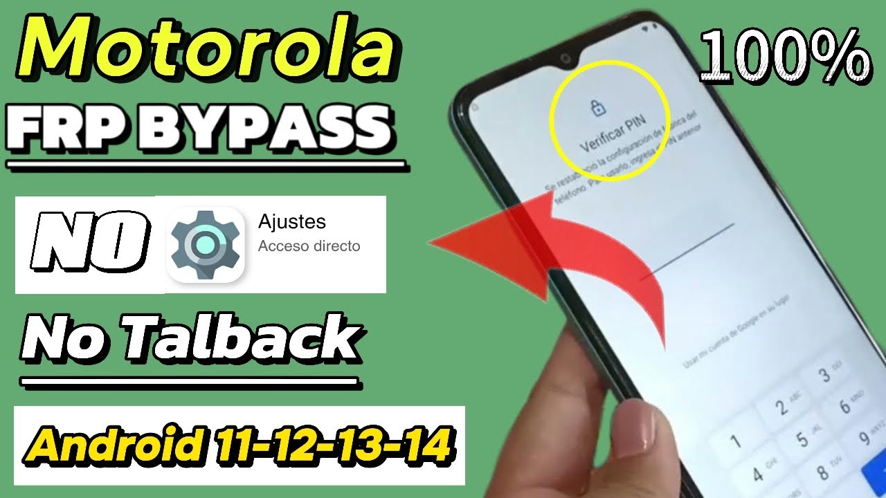 Motorola Stylus 5G FRP BYPASS 2025 ANDROID 11-12-13-14 No entra Ajustes del teléfono  #motorola