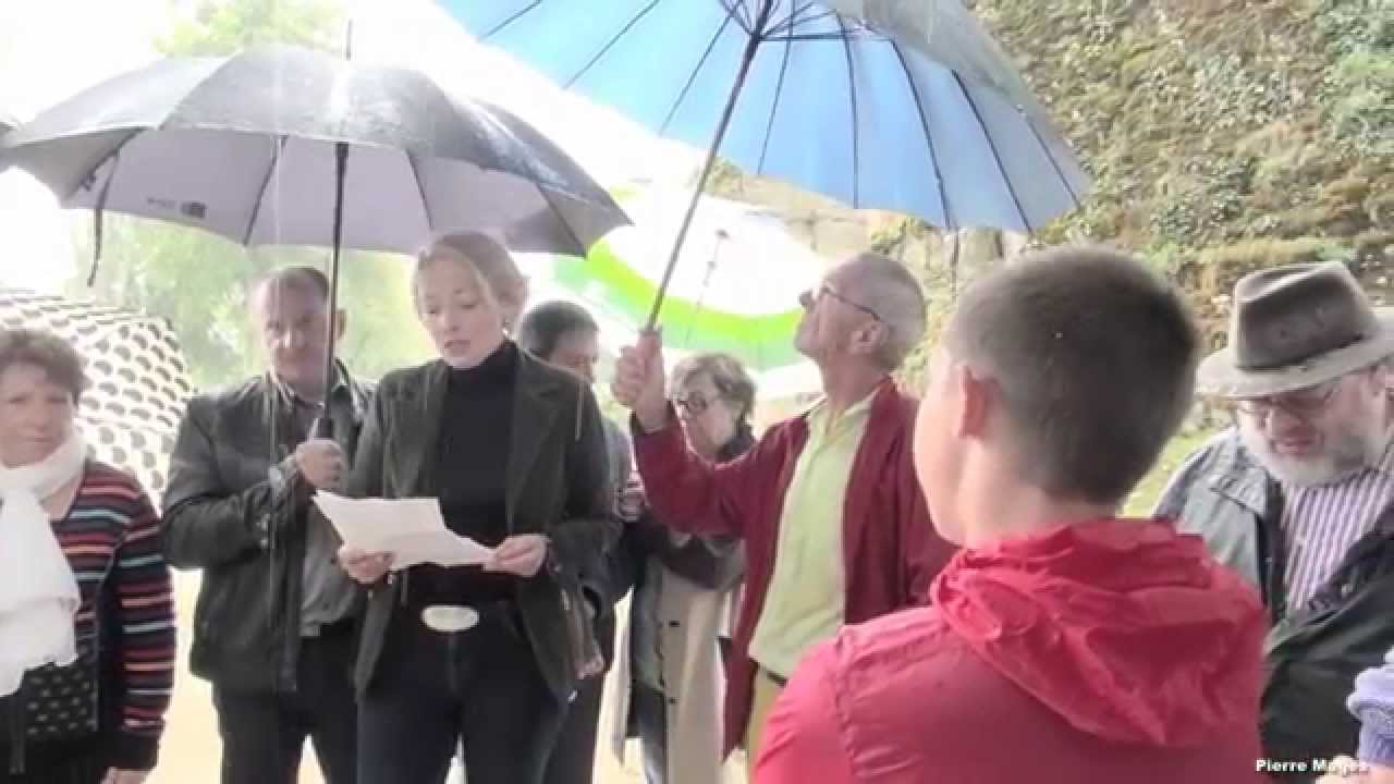 inauguration du blason de Montbard
